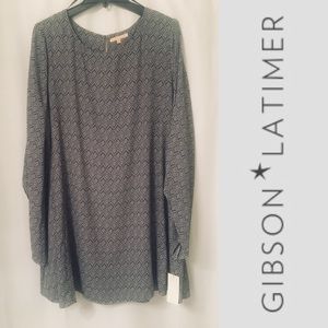 NWT Gibson Latimer A-Line Swing Dress